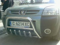 Дуга передняя низкая с защитой поддона для Peugeot Partner Дуга передняя низкая с защитой поддона для Peugeot Partner