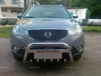 Дуга передняя низкая с защитой поддона для SsangYong Korando Дуга передняя низкая с защитой поддона для SsangYong Korando