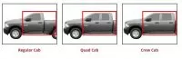 Ковры резиновые WeatherTech 3D Dodge Ram1500  Crew Cab 2013-2018 передние черные (пол ковер , ручка 4x4 )