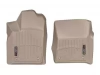 Ковры резиновые WeatherTech Jeep Grand Cherokee EURO  2013-2015 передние бежевые (diesel)
