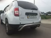Защита задняя U-образная для Renault Duster