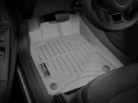 Килими гумові WeatherTech передні сірі Audi A4 2008-2015