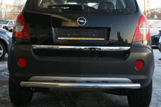 Защита задняя одинарная для Opel Antara