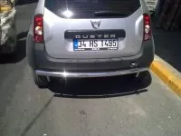 Защита задняя одинарная для Renault Duster 2018+