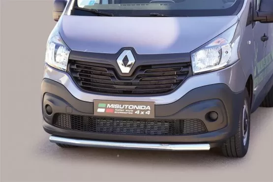 Защита передняя одинарная для Renault Traffic