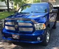 Спойлер капота Aeroskin II для Dodge RAM Classic 2009+